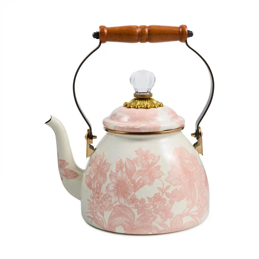 Rosy English Garden 2 Quart Tea Kettle Main image
