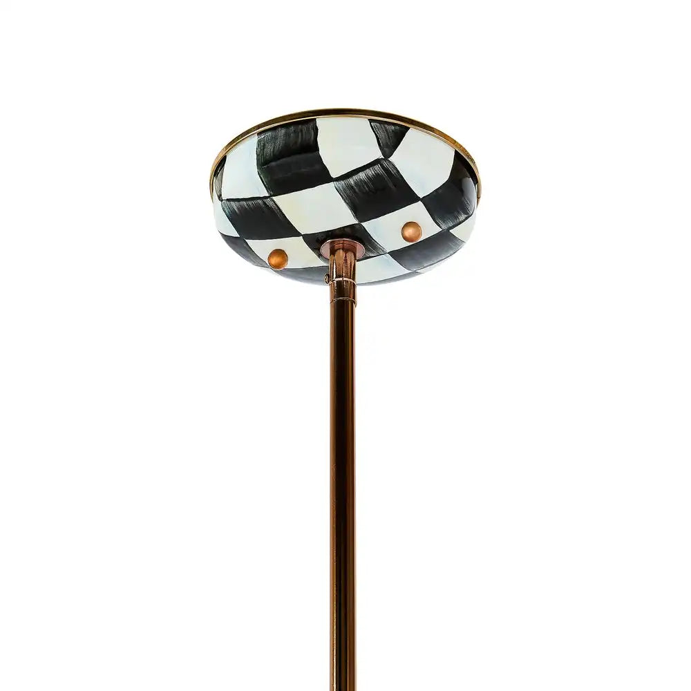 Courtly Check 12" Barn Pendant Lamp