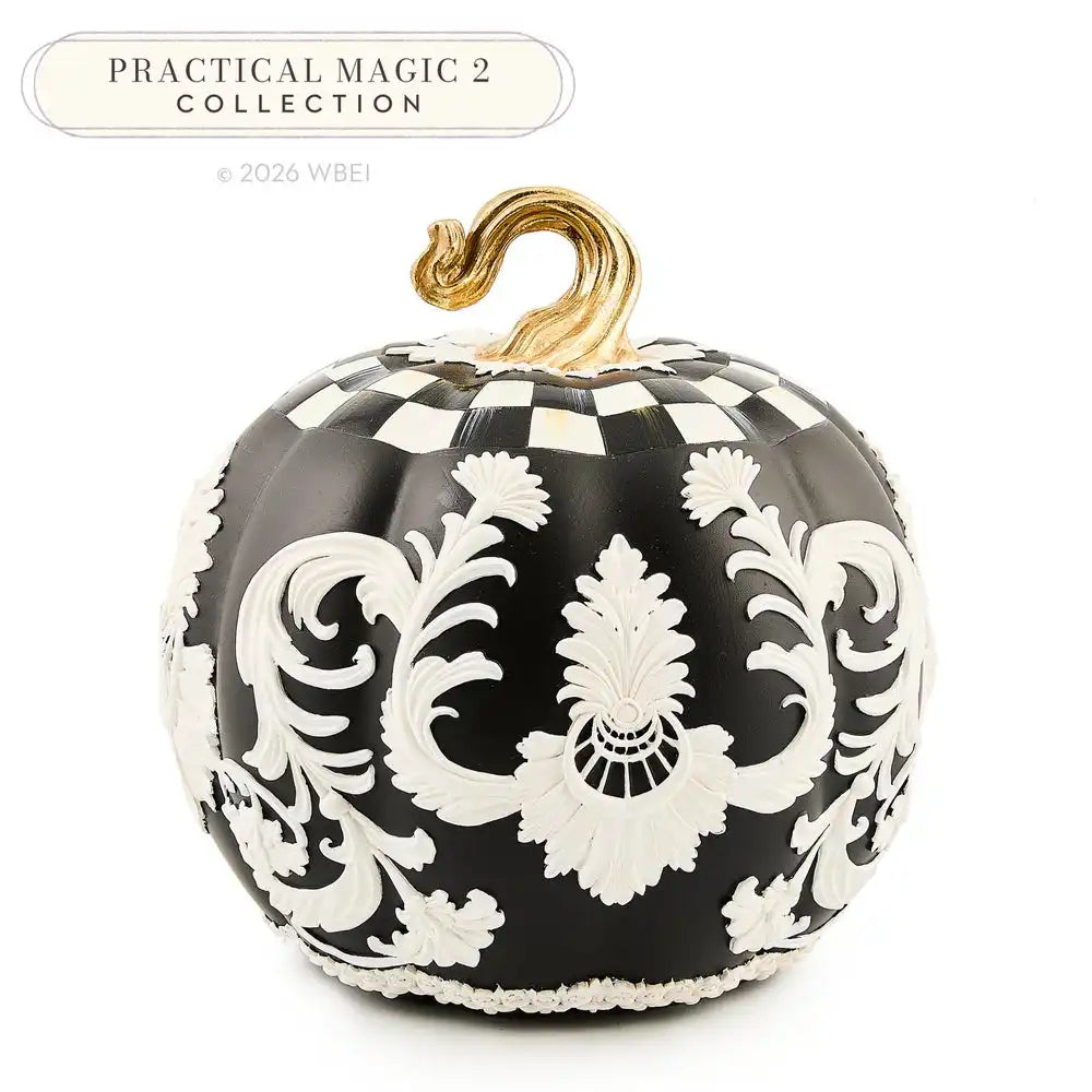 Courtly Check Black Cameo Pumpkin Main image
