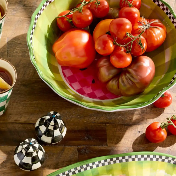 Watermelon Melamine Oval Platter