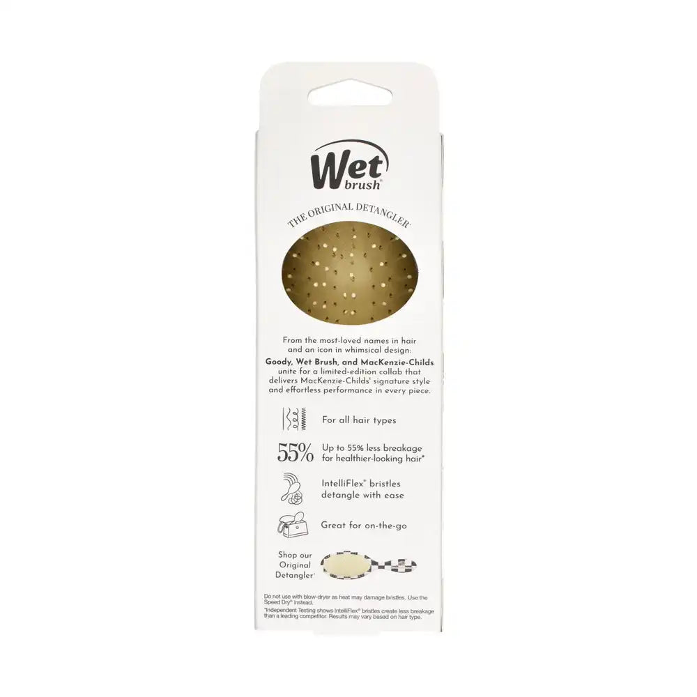 Wet Brush Courtly Check Mini Detangler Brush