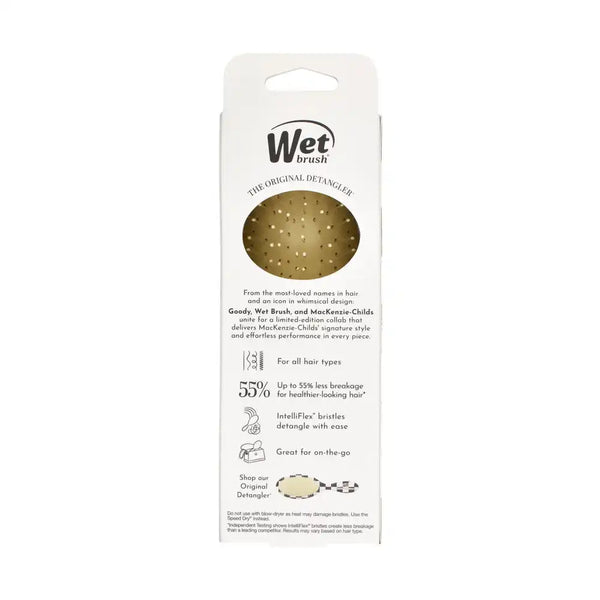 Wet Brush Courtly Check Mini Detangler Brush