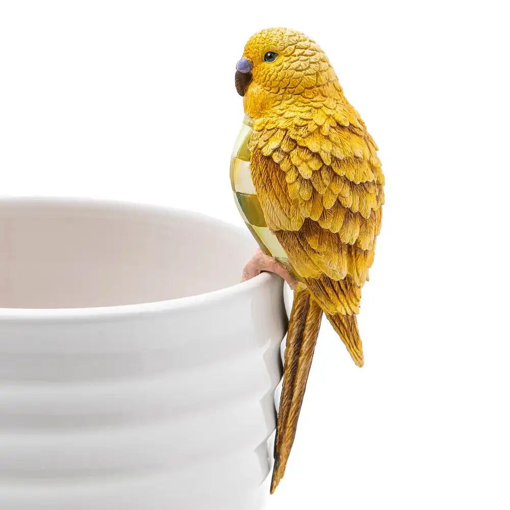 Mocha Check Squirrel Pot Climber