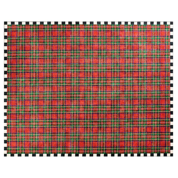 Royal Stewart Tartan Red 8' x 10' Washable Rug