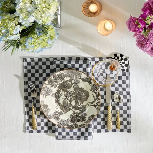 Sterling English Garden Enamel Charger/Plate