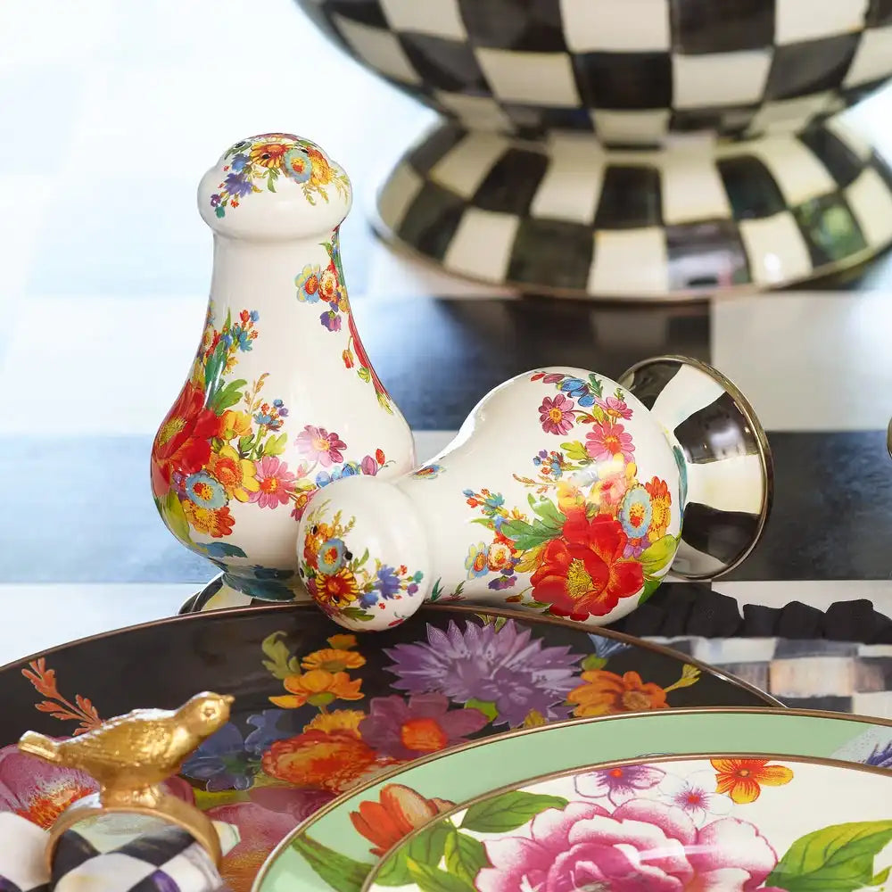Courtly Check Large Salt & Pepper Shakers