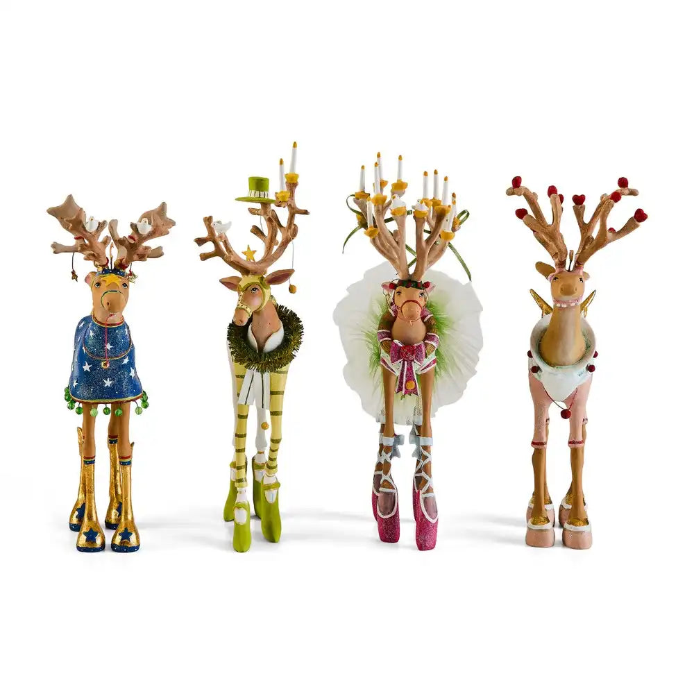 Patience Brewster Dash Away Reindeer Figure Set-B