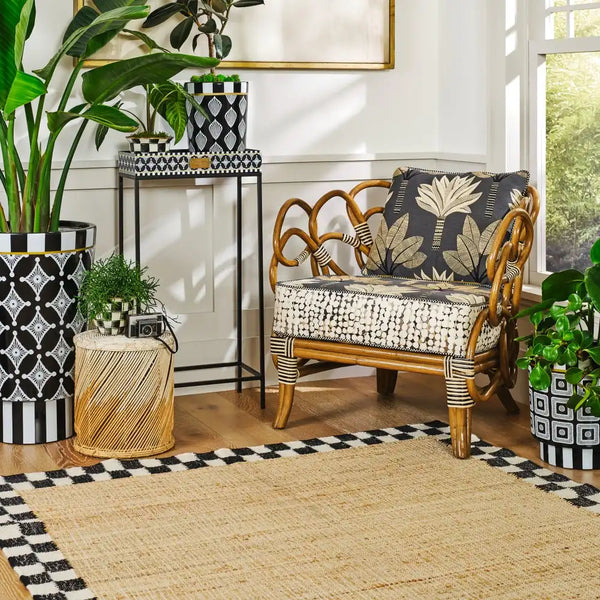 Check Jute 8' x 10' Rug