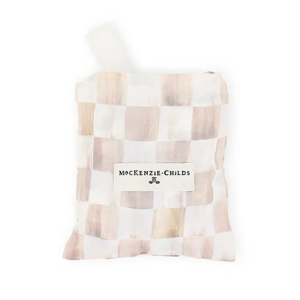 Emerald Check To Go Tote