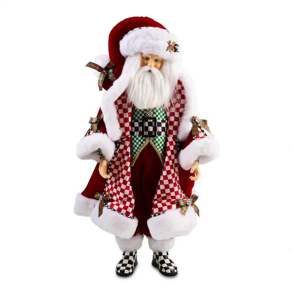 Check It Out Fabric Santa Claus Main image