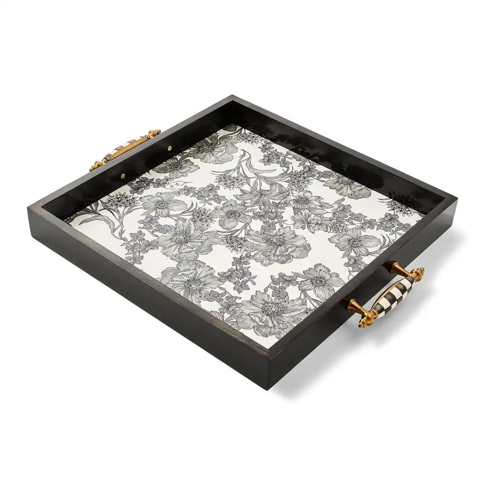 Courtly English Garden Serving Tray