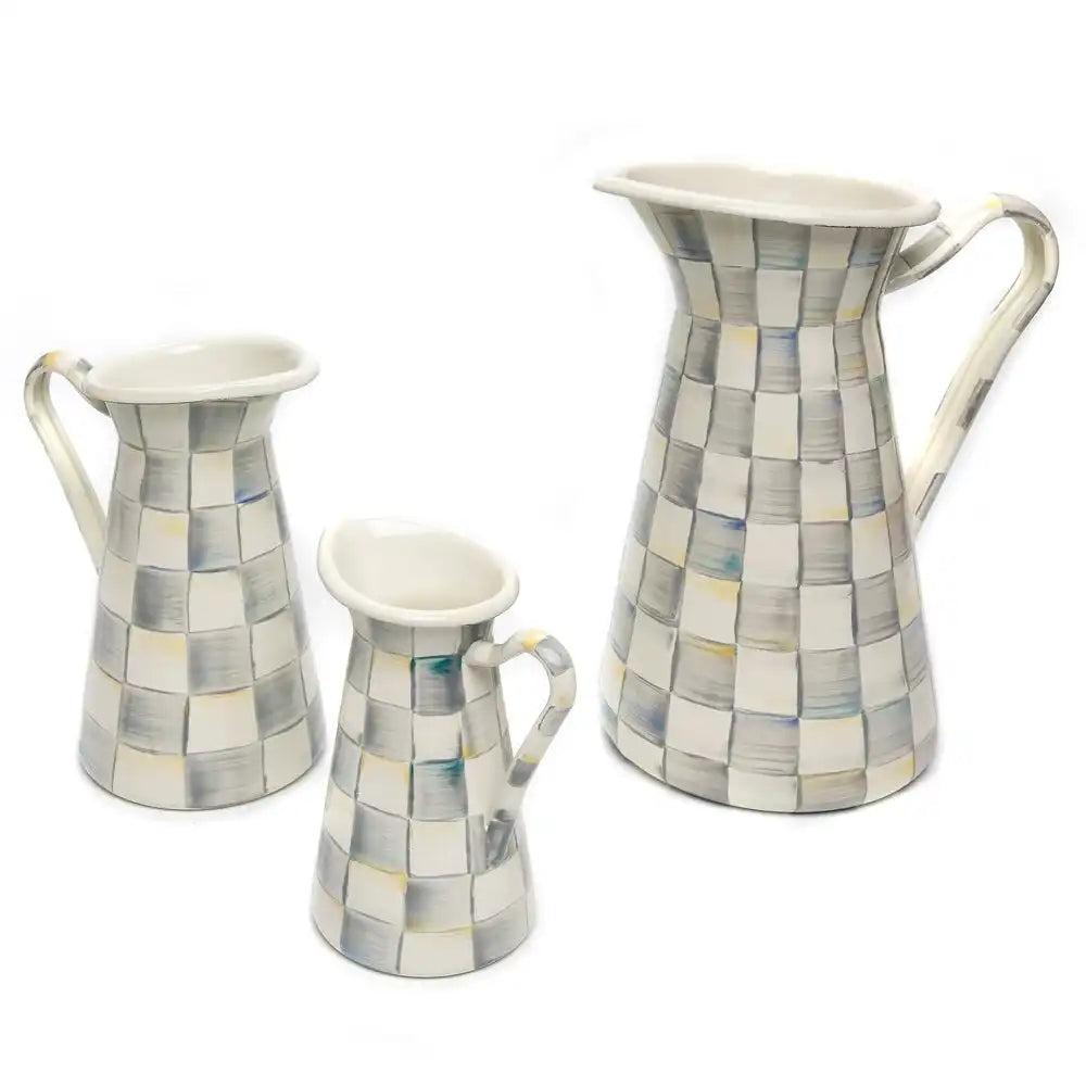 Sky Check Medium Practical Pitcher