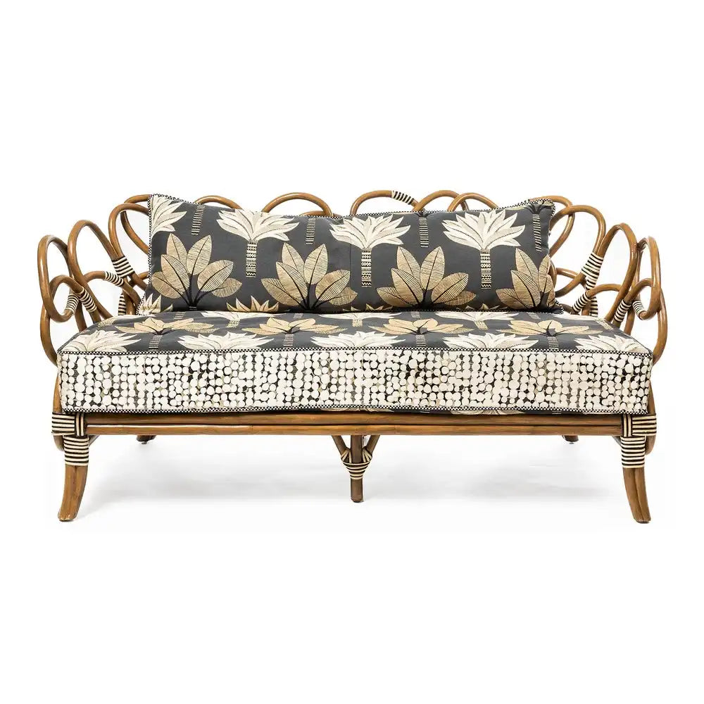 Wild Indoors Rattan Loveseat Main image