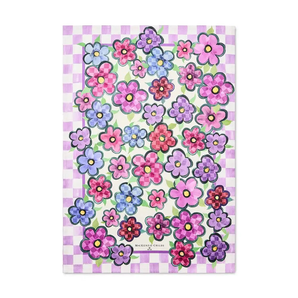Posy Printed Dish Towel Main image