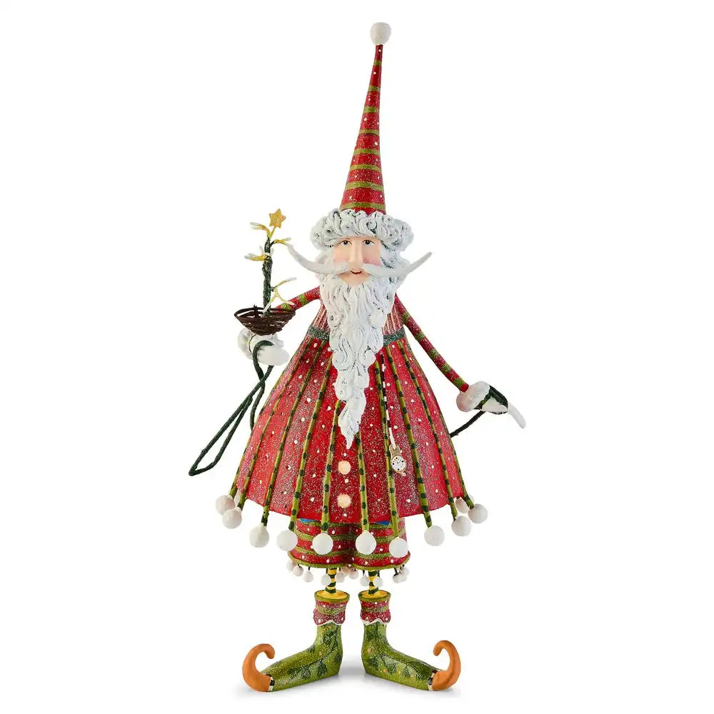 Patience Brewster Dash Away Dashing Santa Figure Main image