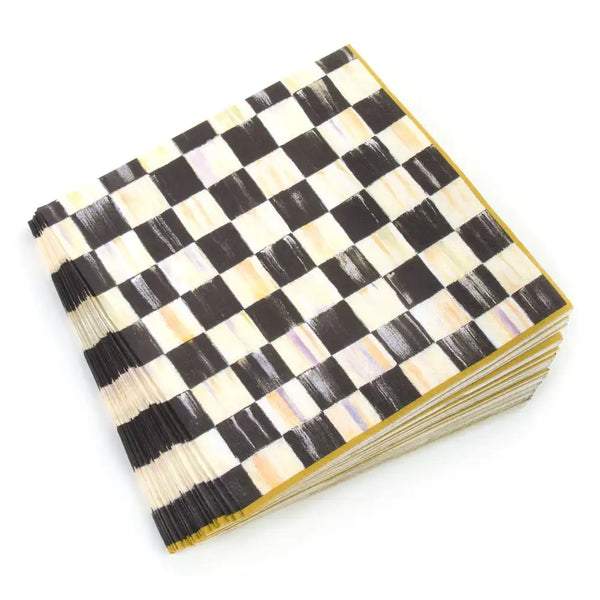 Courtly Check Dinner Paper Napkins