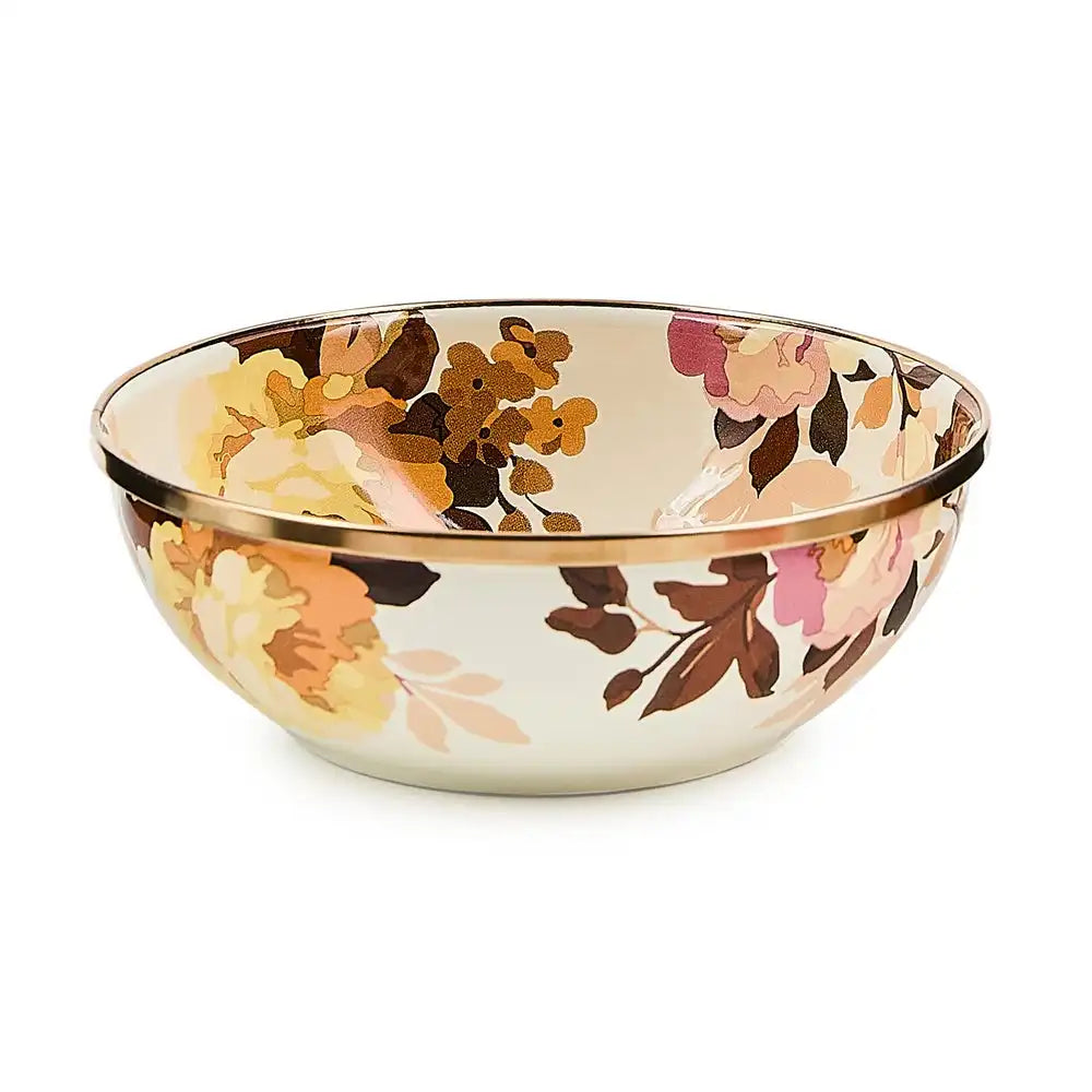 Wild Rose White Small Everyday Bowl