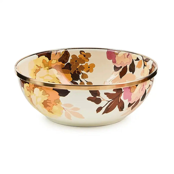 Wild Rose White Small Everyday Bowl