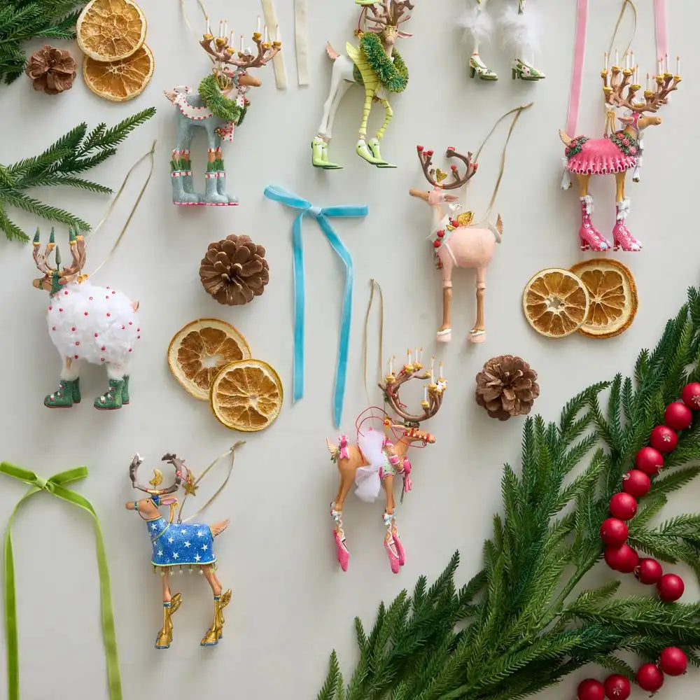 Patience Brewster Dash Away Vixen Reindeer Ornament