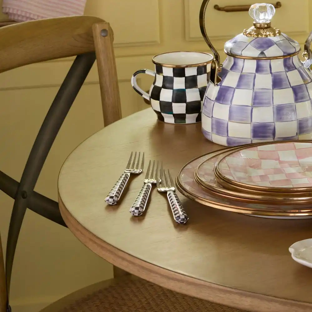 Courtly Check Bistro Flatware 5 Piece Place Setting Secondary image