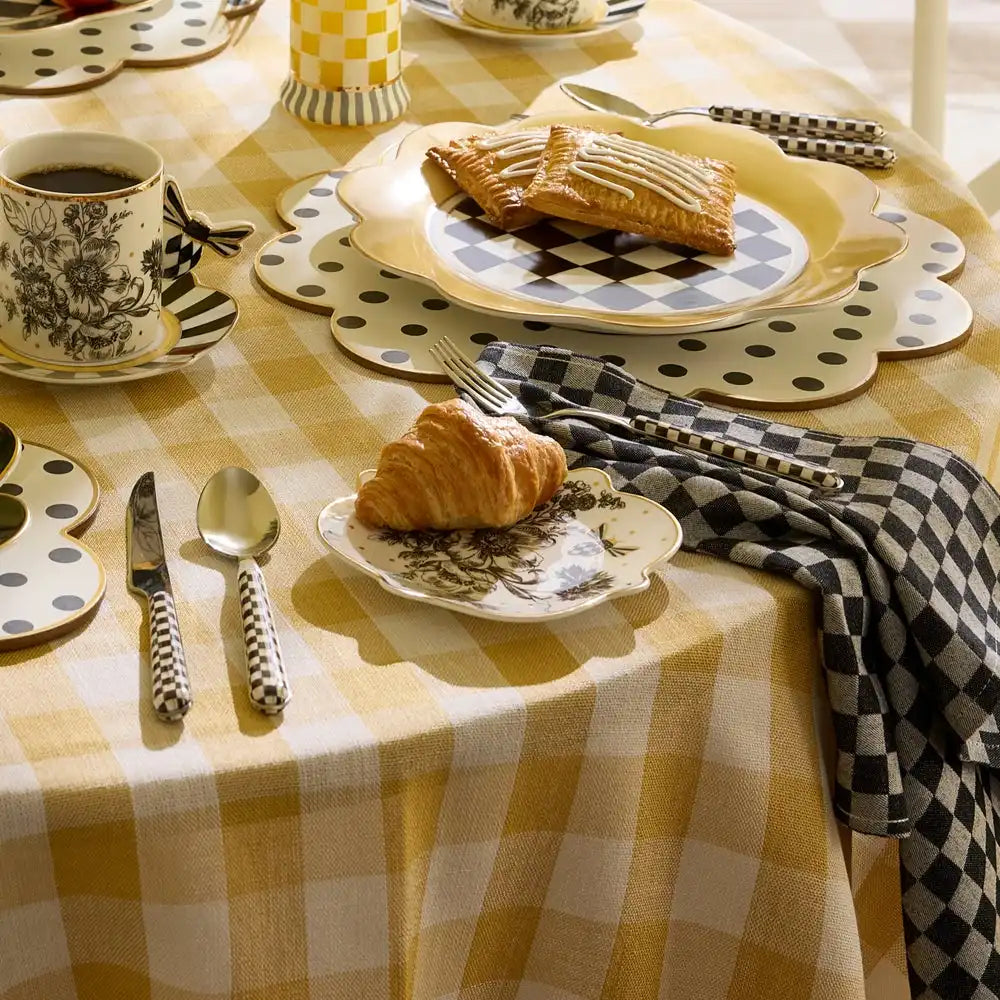 Bee Toile Salad Plate