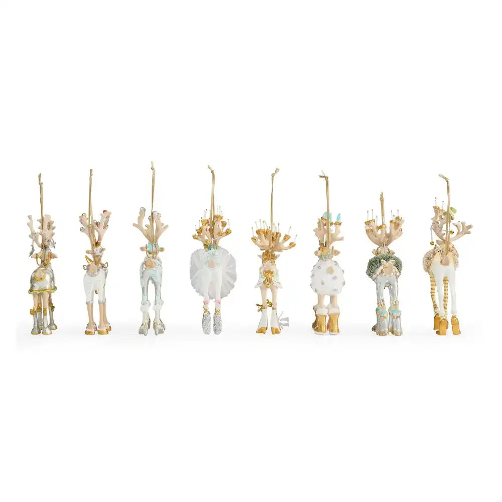 Patience Brewster Moonbeam Reindeer Mini Ornaments Set