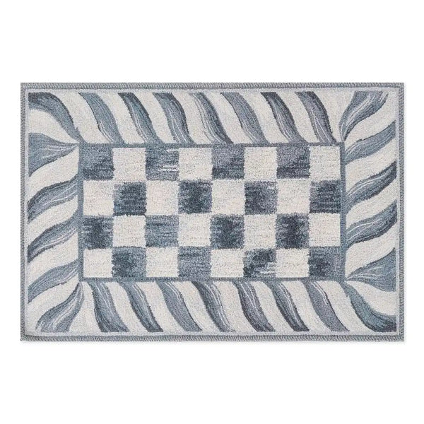 Sterling Check 5' x 7'6" Washable Rug