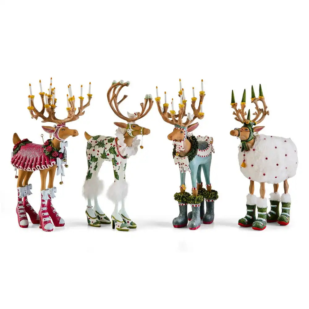 Patience Brewster Dash Away Reindeer Figure Set Main image