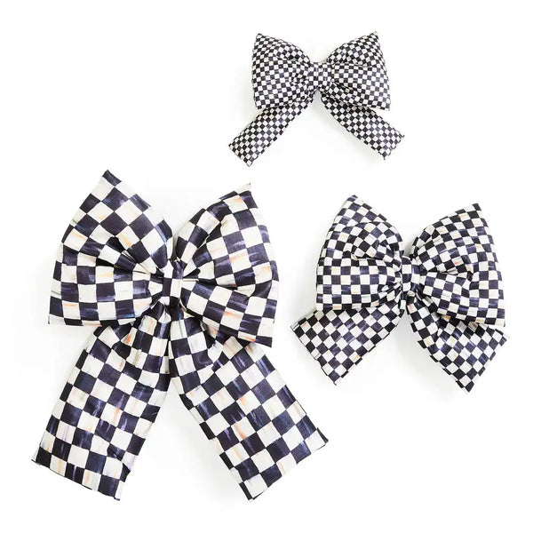 Courtly Check Medium Bow
