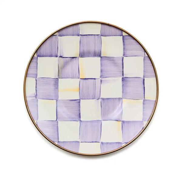 Sterling Check Saucer