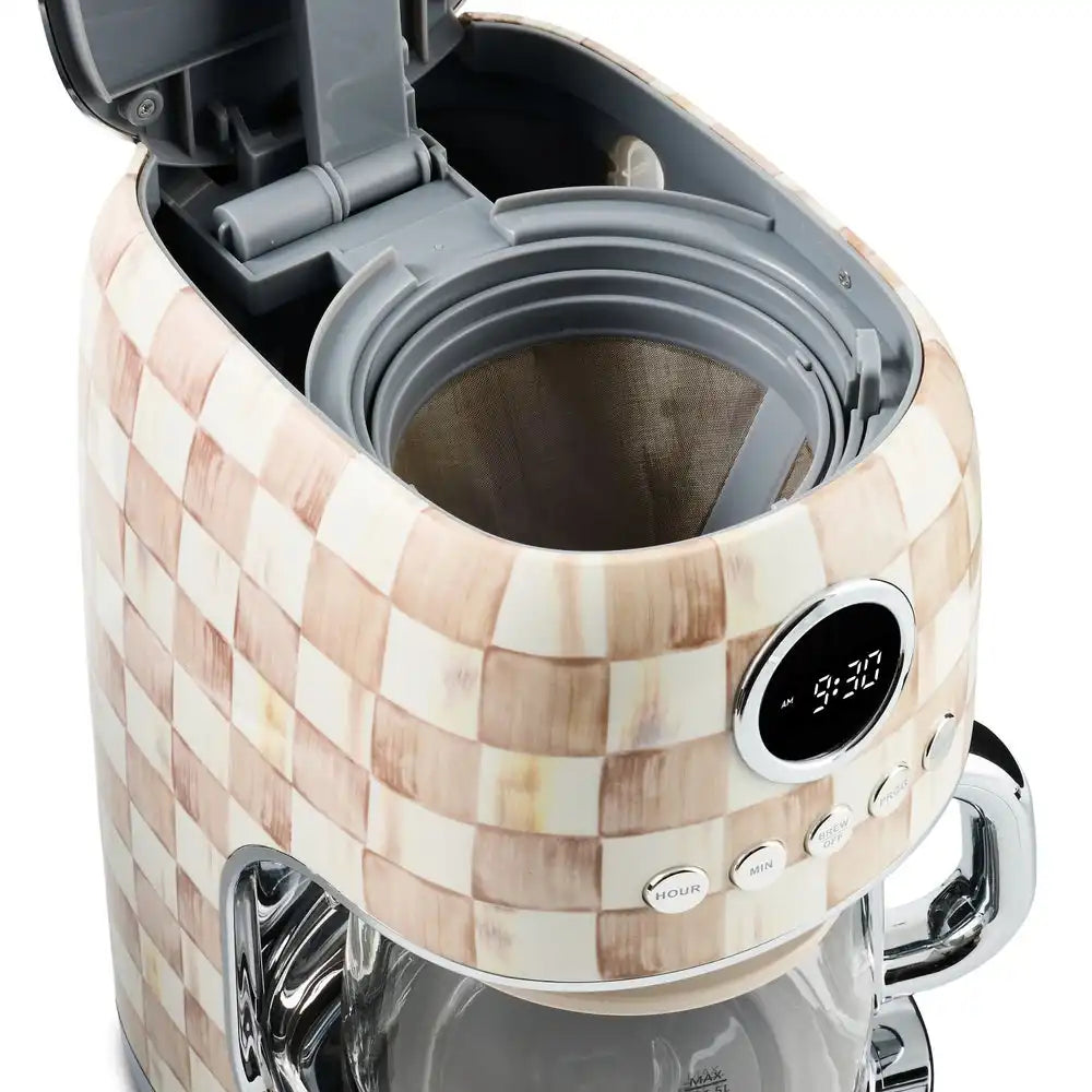 Courtly Check Drip Coffee Maker