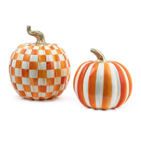 Mocha Stripe Medium Pumpkin
