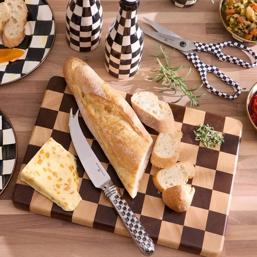 Check Cheese Board Set