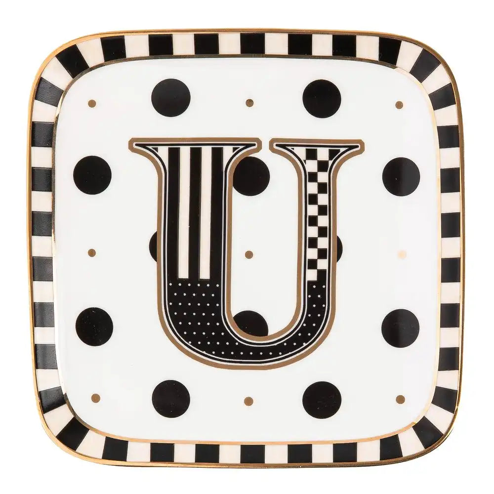 Monogram Dish - K