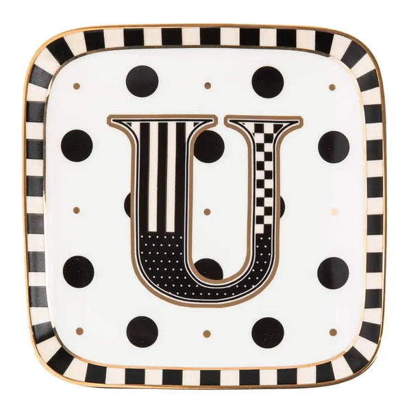 Monogram Dish - K