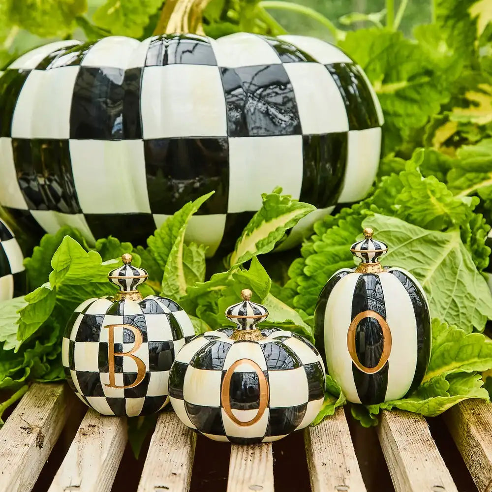 BOO Pumpkins, Set of 3