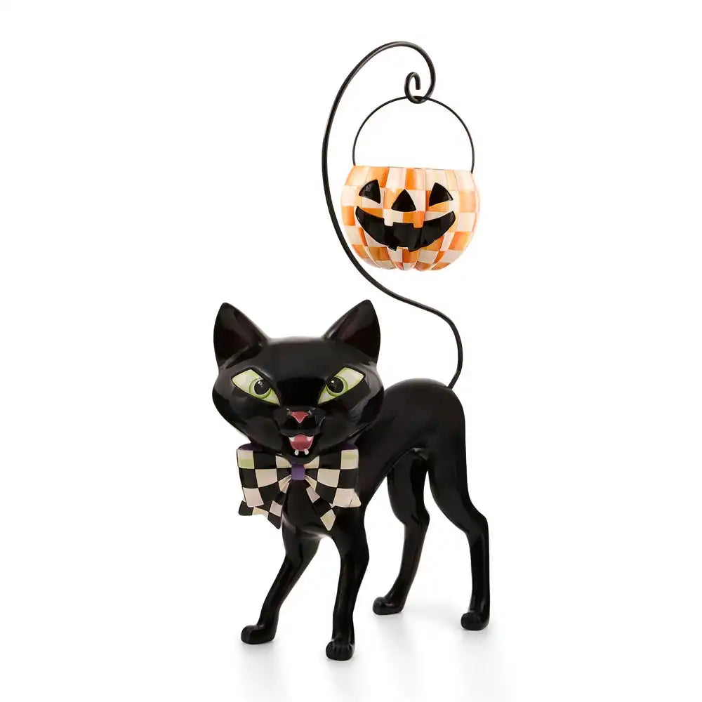 Courtly Cat with Pumpkin Bucket Main image