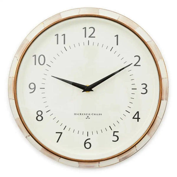 Rosy Check School Wall Clock