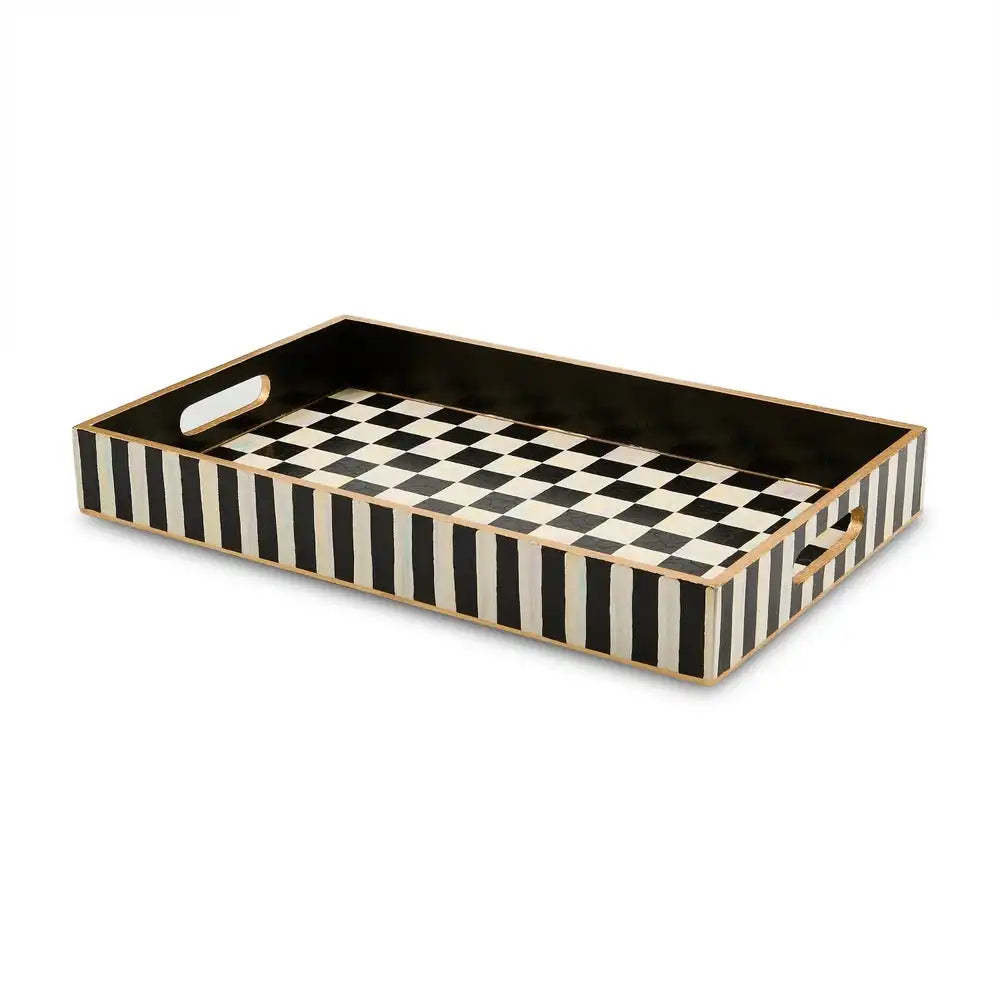 Courtly Check Serving Tray Main image