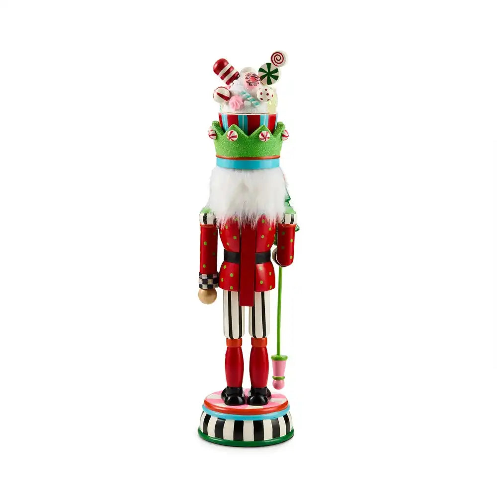 Confetti Christmas Wood Nutcracker