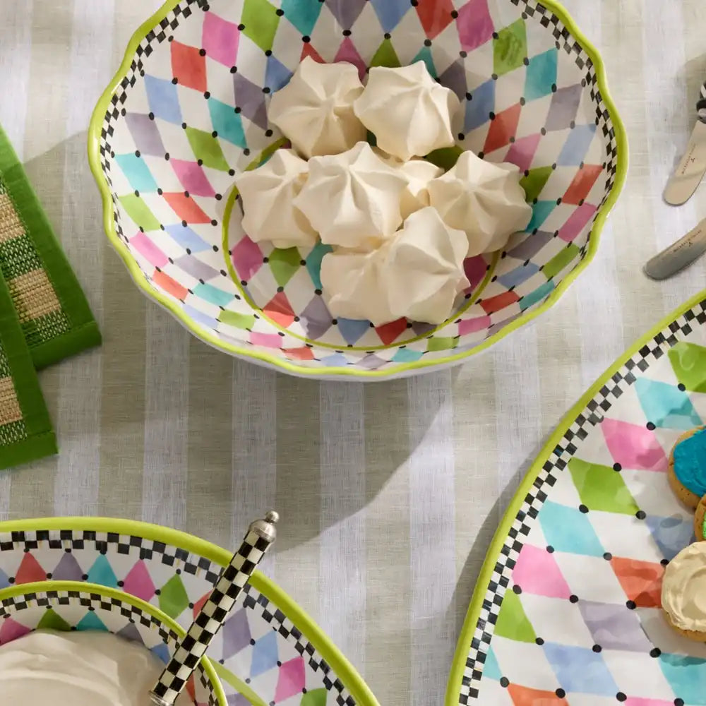 Palm Springs Melamine Oval Platter