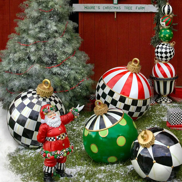 Jolly Stacked Ornaments Trophy