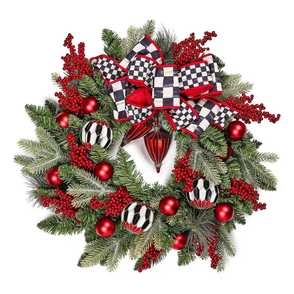 Merry Christmas Illuminated 24" Wreath Main image