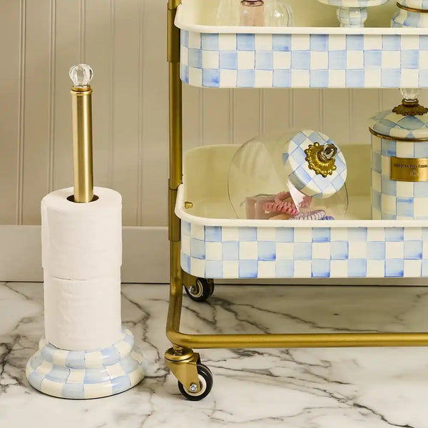 Sky Check Toilet Tissue Storage