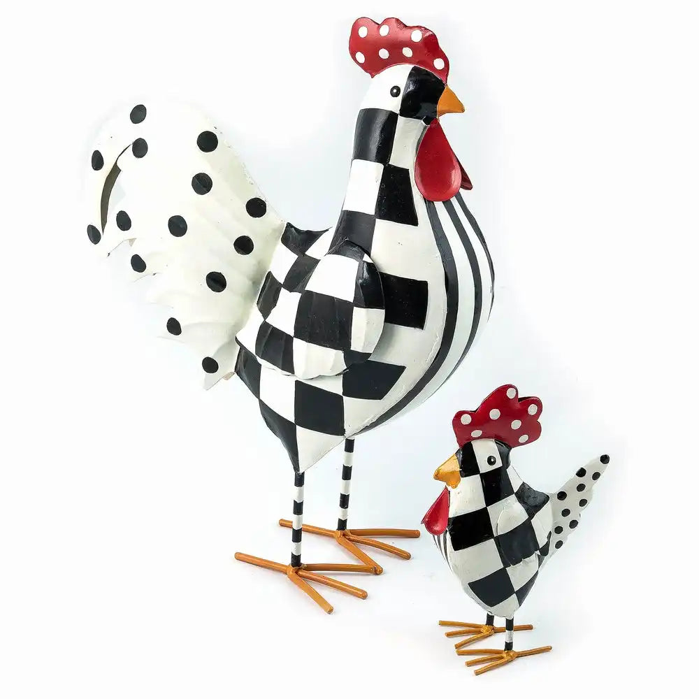 Checkerdot Rooster - Medium Secondary image