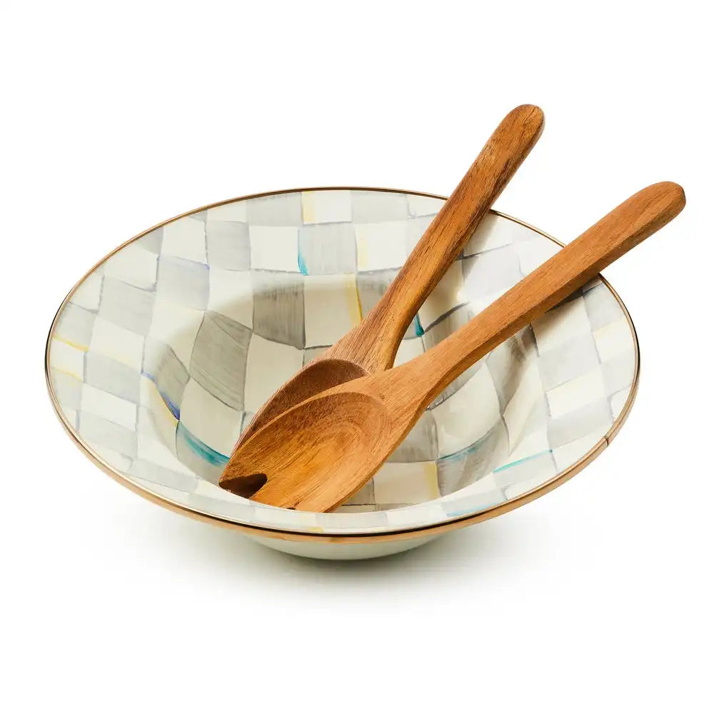 Courtly Check Salad Serving Set
