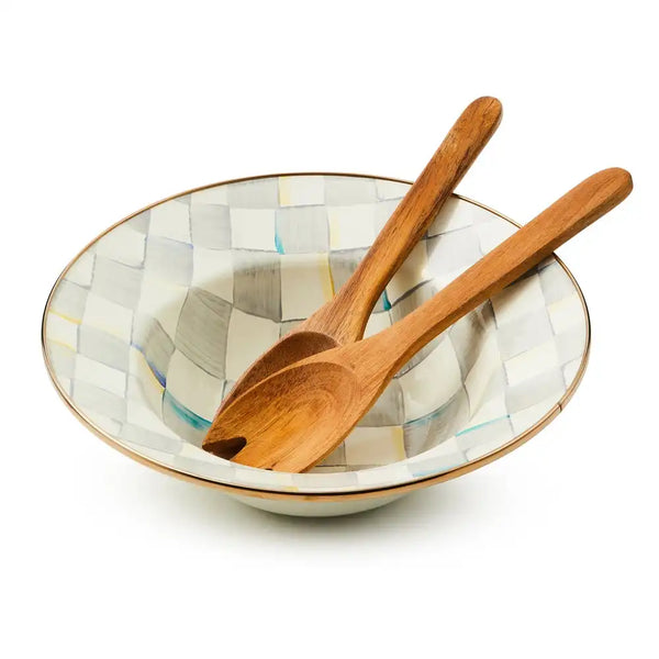 Courtly Check Salad Serving Set
