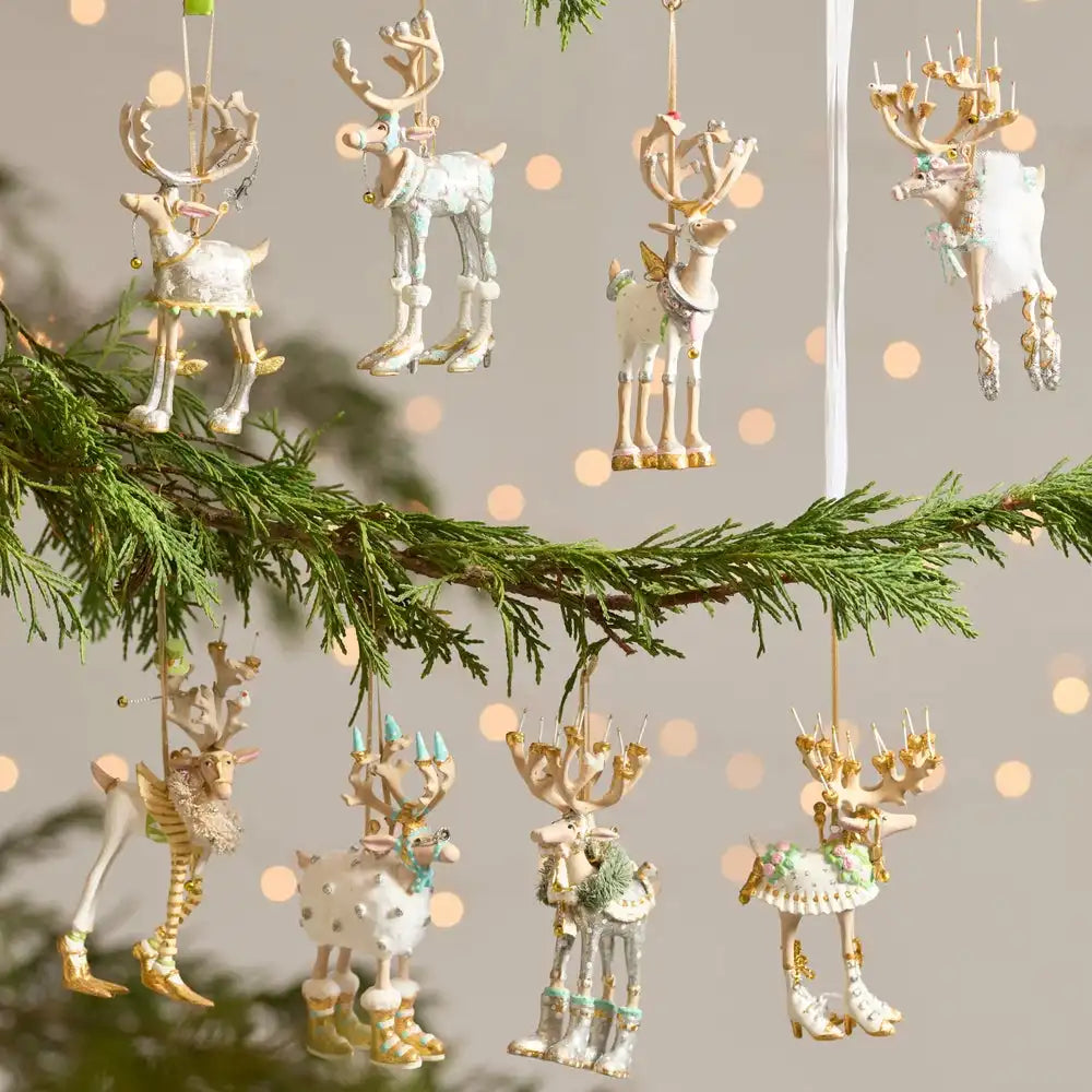 Patience Brewster Moonbeam Reindeer Mini Ornaments Set Secondary image