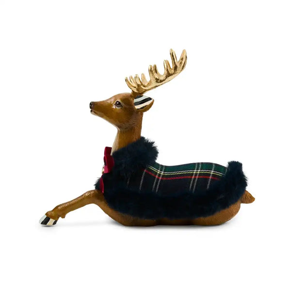 Timeless Tartan Standing Deer