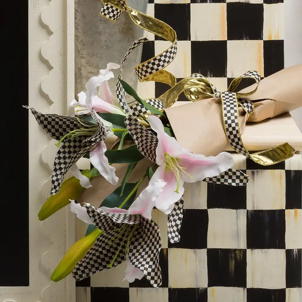 Courtly Check 1" Ribbon